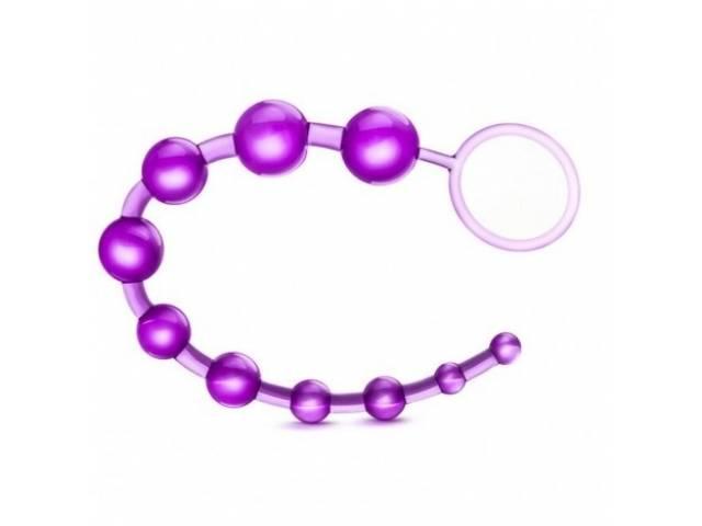 Varita Anal Inexpulsabe de Silicona YS-BE014 Violeta