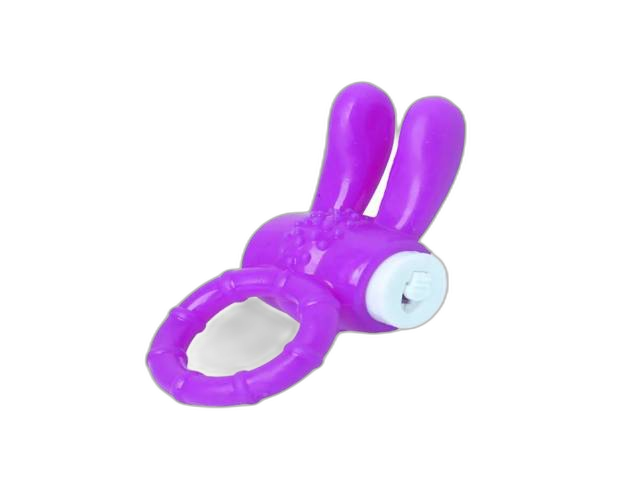 Anillo Vibrador Conejo Estimulador Clítoris YS-BE037 Violeta