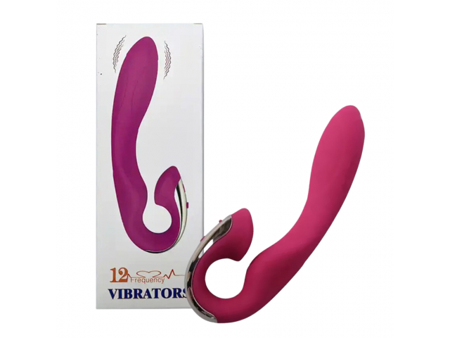 Vibrador Curvo Silicona Estimulador Punto G YS-BE116