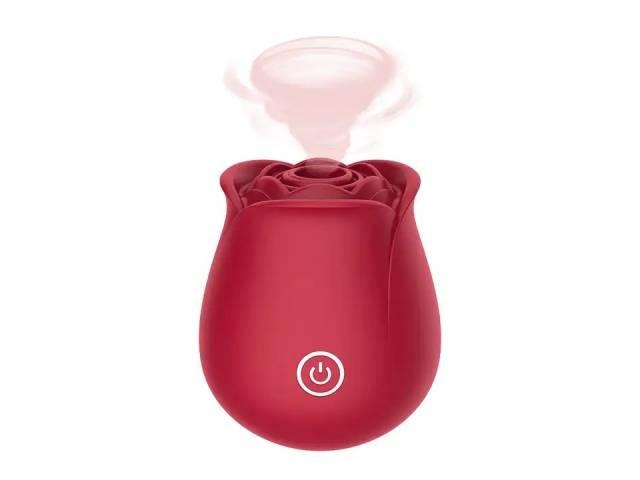 Vibrador Estimulador Succionador de Clítoris Rosa YS-BE244