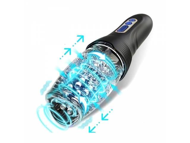 Warrior Automatic Masturbador Masculino Vibrador Rotador YS-BE170