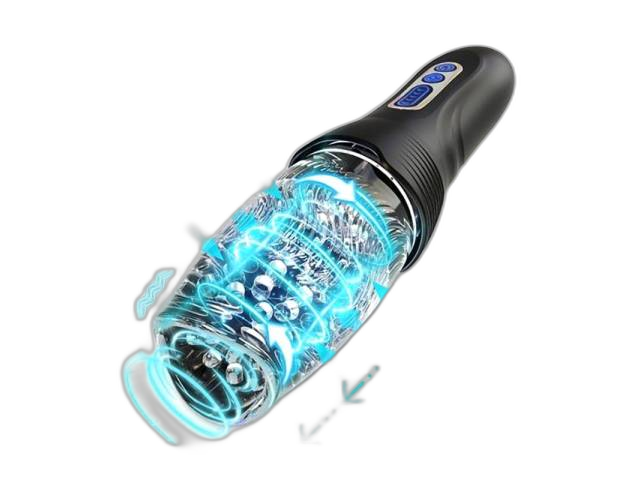 Warrior Automatic Masturbador Masculino Vibrador Rotador YS-BE170