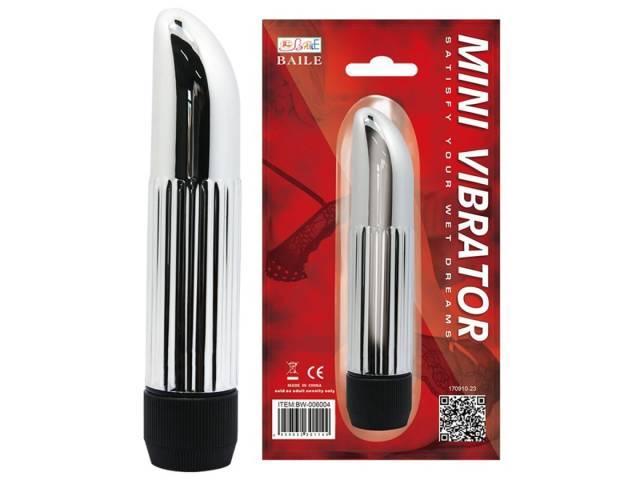 Mini Vibrador Plateado Estimulador