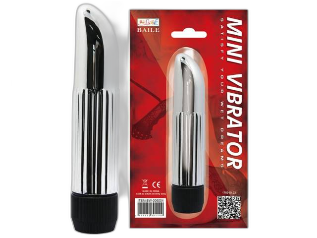 Mini Vibrador Plateado Estimulador