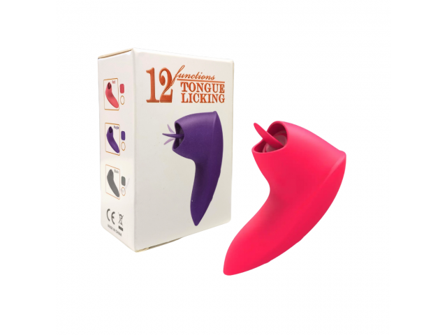 Vibrador Lengua Sexo Oral Recargable YS-BE112 Violeta