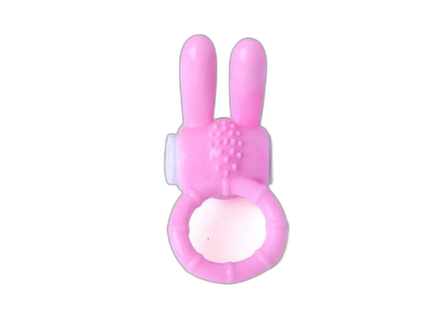 Anillo Vibrador Conejo Estimulador Clítoris YS-BE037 Rosado