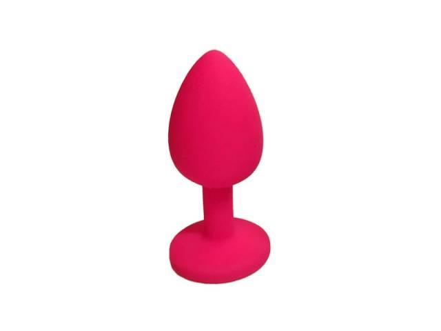 Plug Anal Chico Joya Silicona Fucsia YS-BE220-1