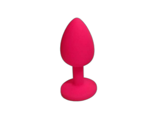 Plug Anal Chico Joya Silicona Fucsia YS-BE220-1