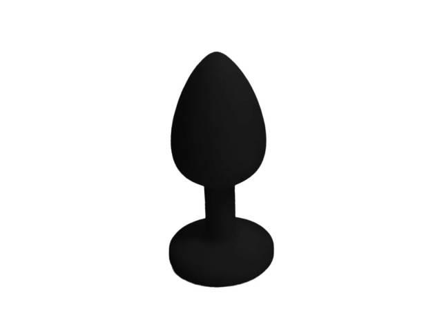 Plug Anal Chico Joya Silicona Negro YS-BE220-3