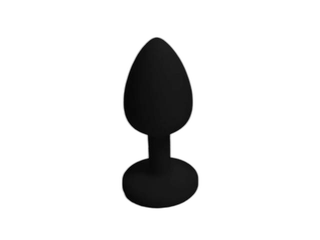 Plug Anal Chico Joya Silicona Negro YS-BE220-3