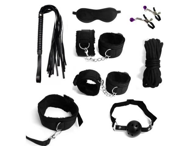 Kit Sado 8 Piezas Negro YS-BE002
