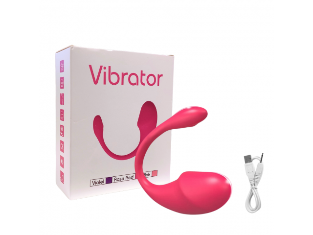 Huevo Vibrador Estimulador con APP Fucsia YS-BE120