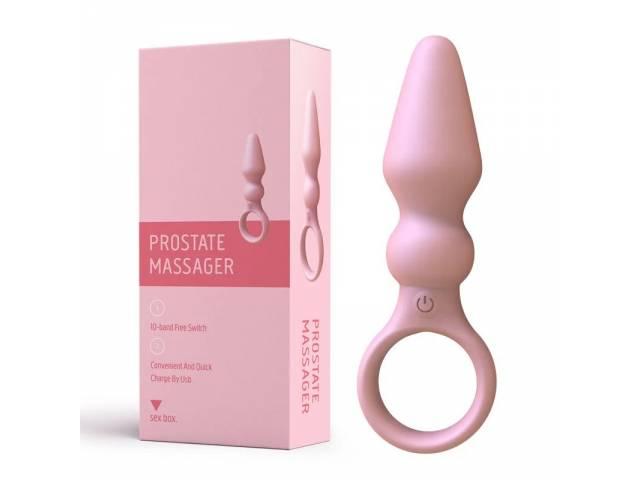 Masajeador Anal Recargable YS-BE101 Rosado