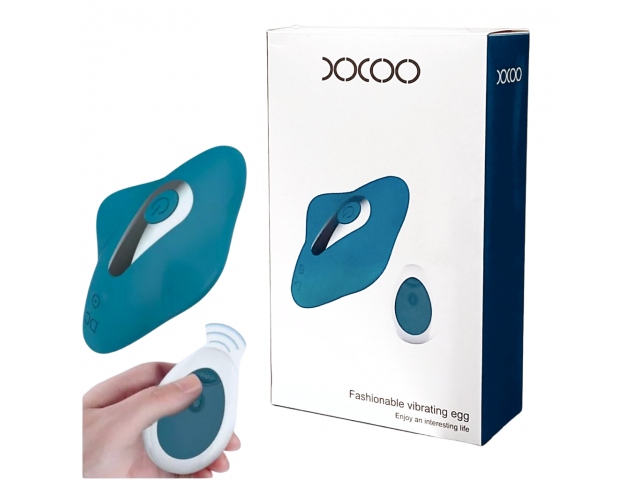 Huevo Vibrador Docoo con Control YS-BE052 Azul