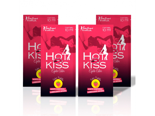Gel Lubricante Hot Kiss Sachet 10 ml