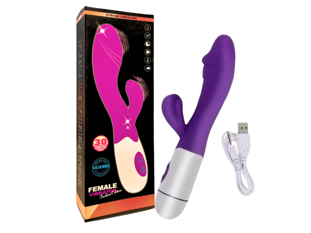 Vibrador Estimulador USB YS-BE078 Violeta