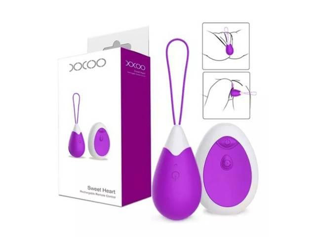 Bala Vibradora Inalámbrico con Control Sweet Heart YS-BE229-2 Violeta
